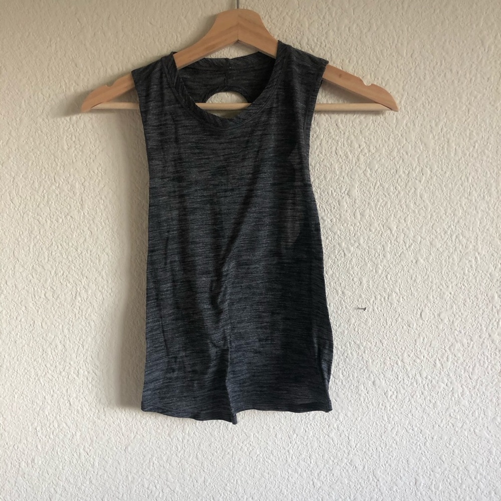 Lululemon open back / cross back top